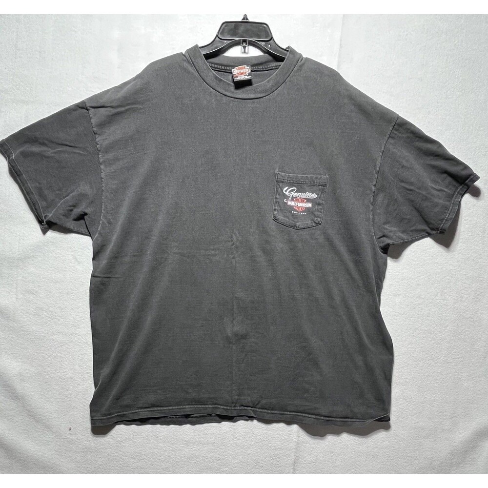Harley-Davidson Bumpus Memphis Tennessee Men’s XXXL Black Pocket T-Shirt 3XL